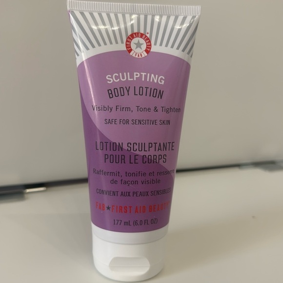 First Aid Beauty Sculpting Body Lotion 6.0 FL OZ Firm, Tone, & Tighten NewSealed - Picture 1 of 5